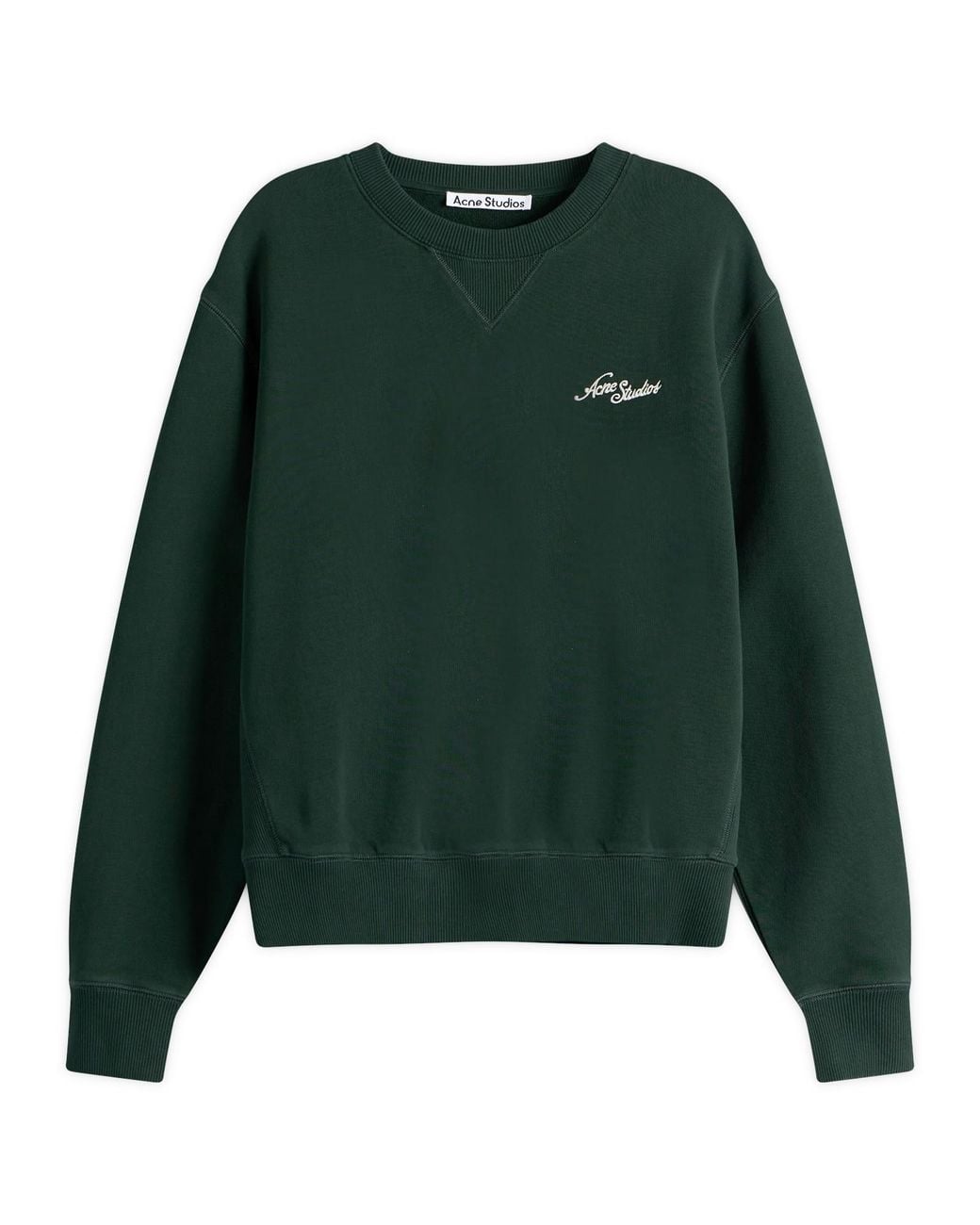 Acne Green Feomi U Venice Logo Jumper for men