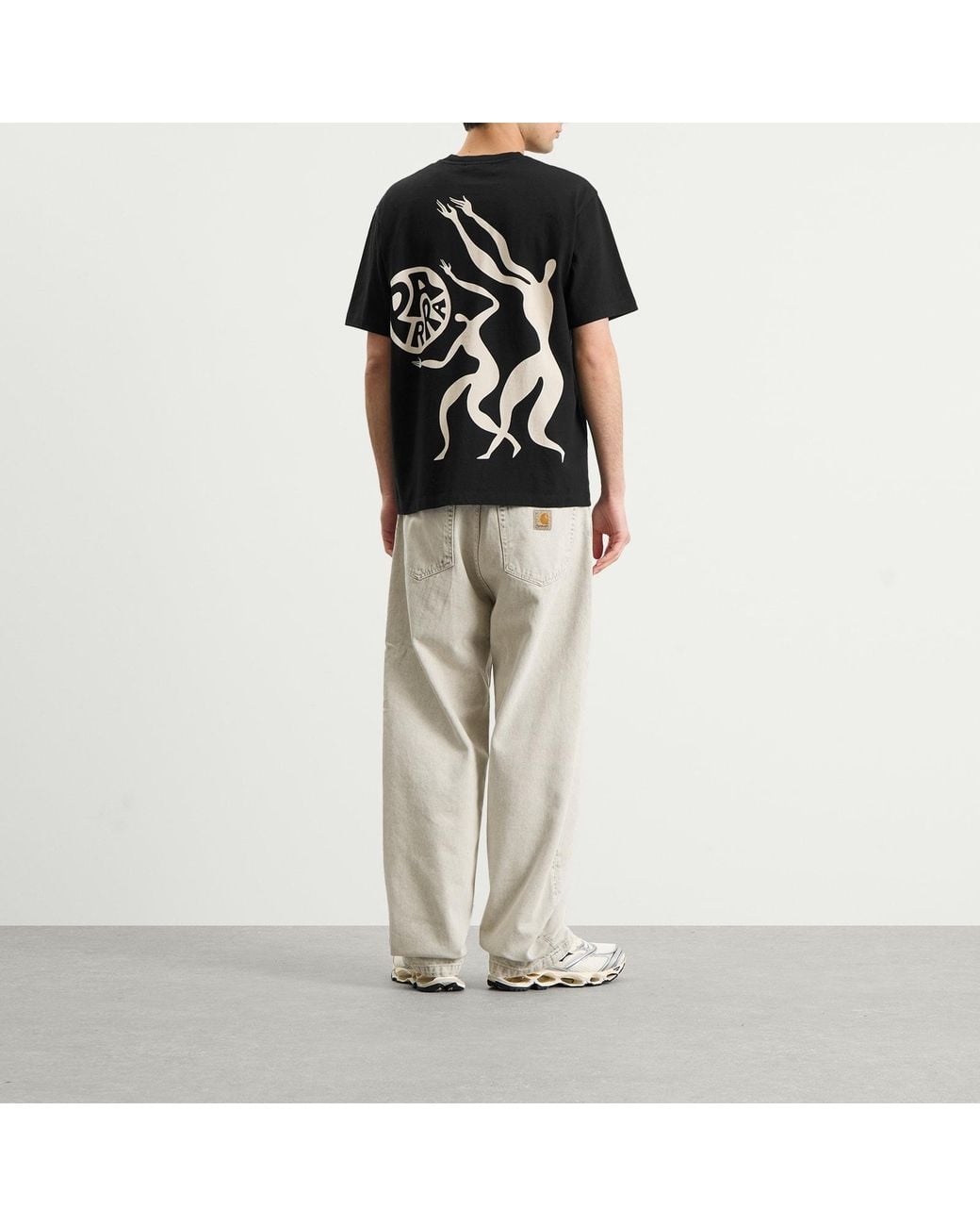 by Parra Black Play Ball T-Shirt for men
