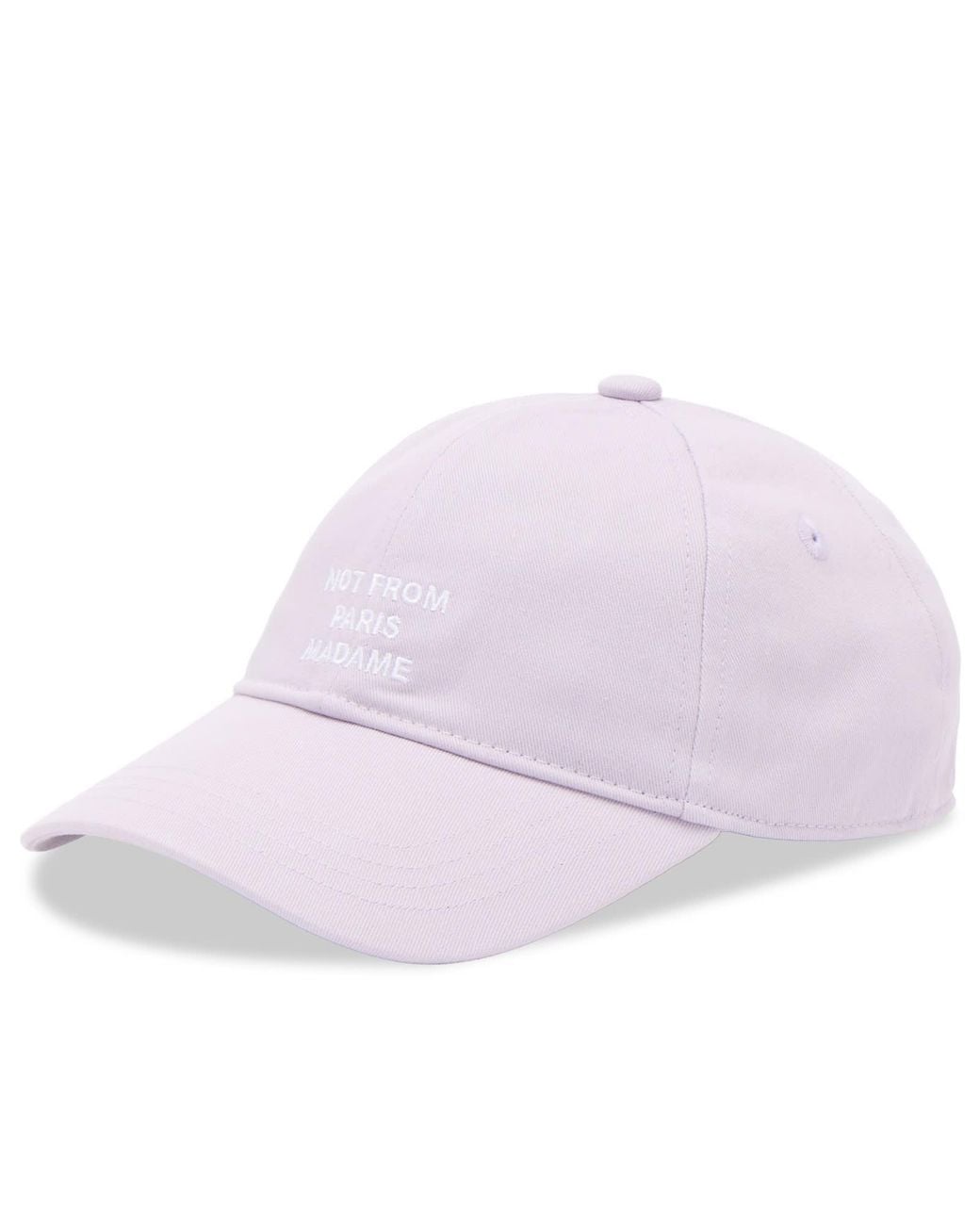 Drole de Monsieur Purple Slogan Cap for men