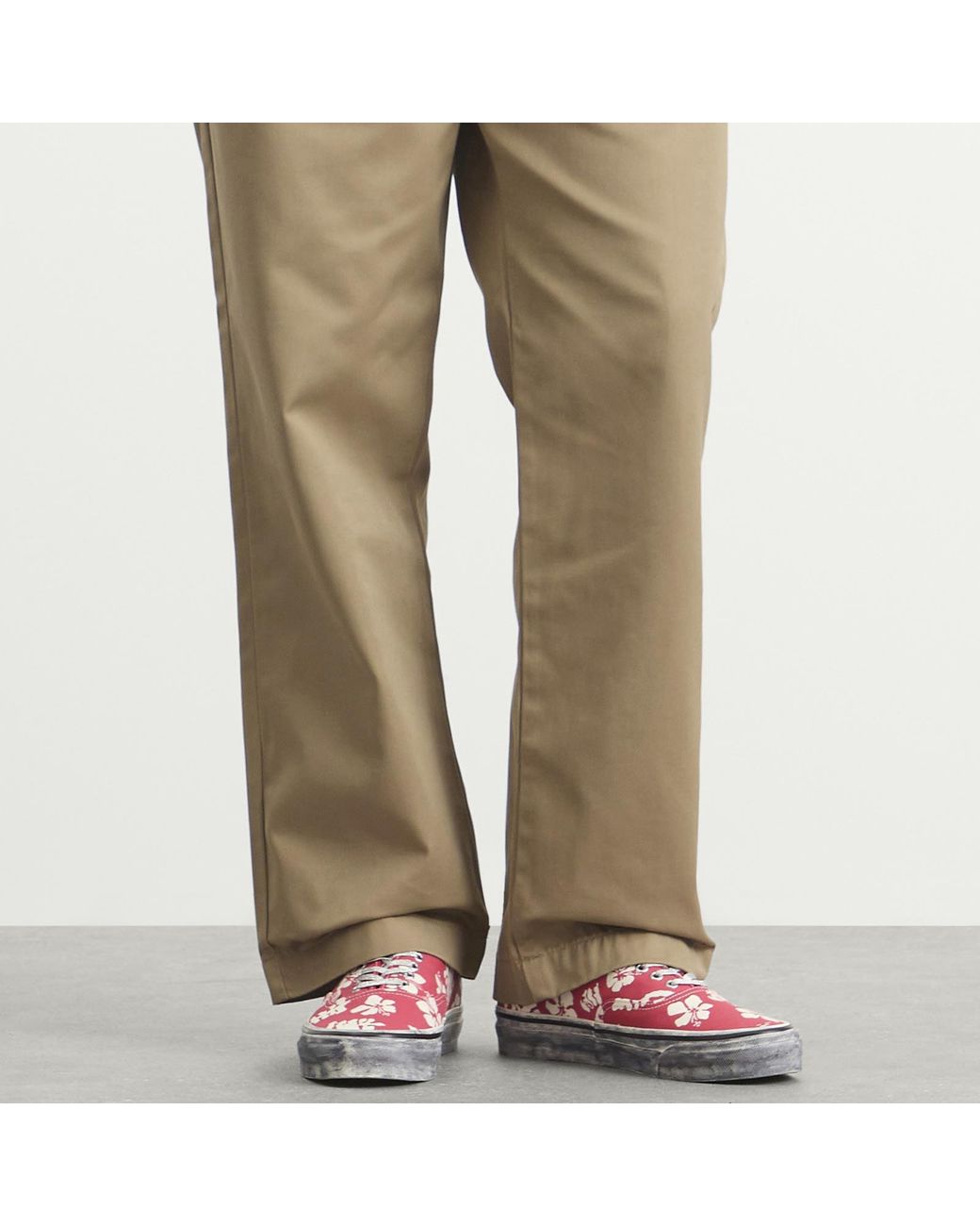 Vans Red Lx Authentic 44 Sneaker for men