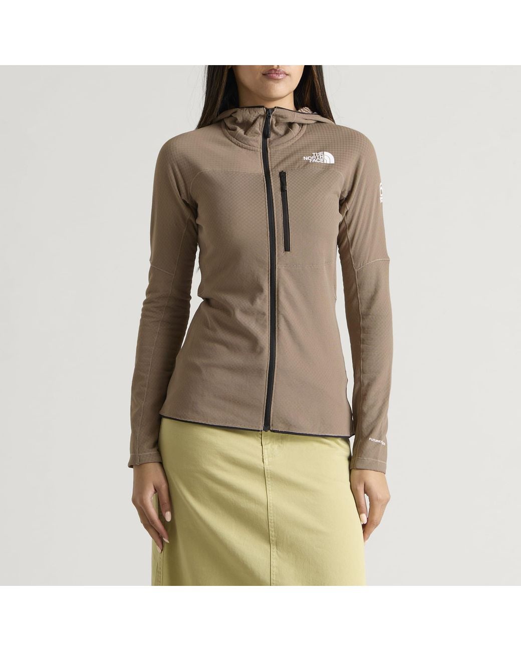 The North Face Brown Summit Futurefleece Full Zip Hoodie