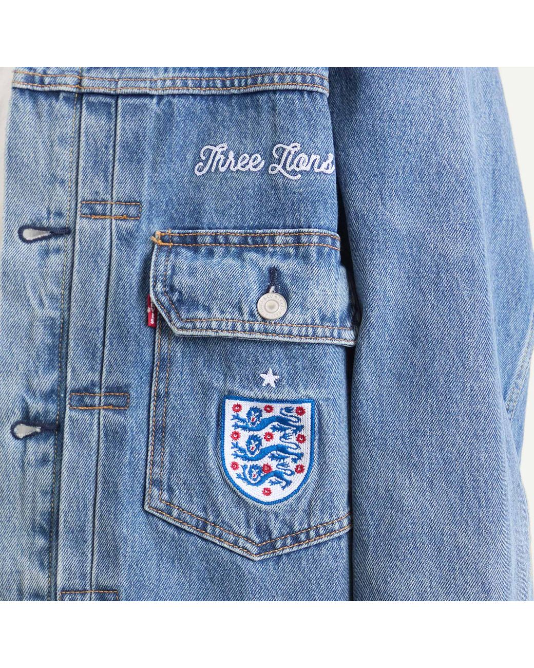 Levi's Blue England Type Ii Jacket for men