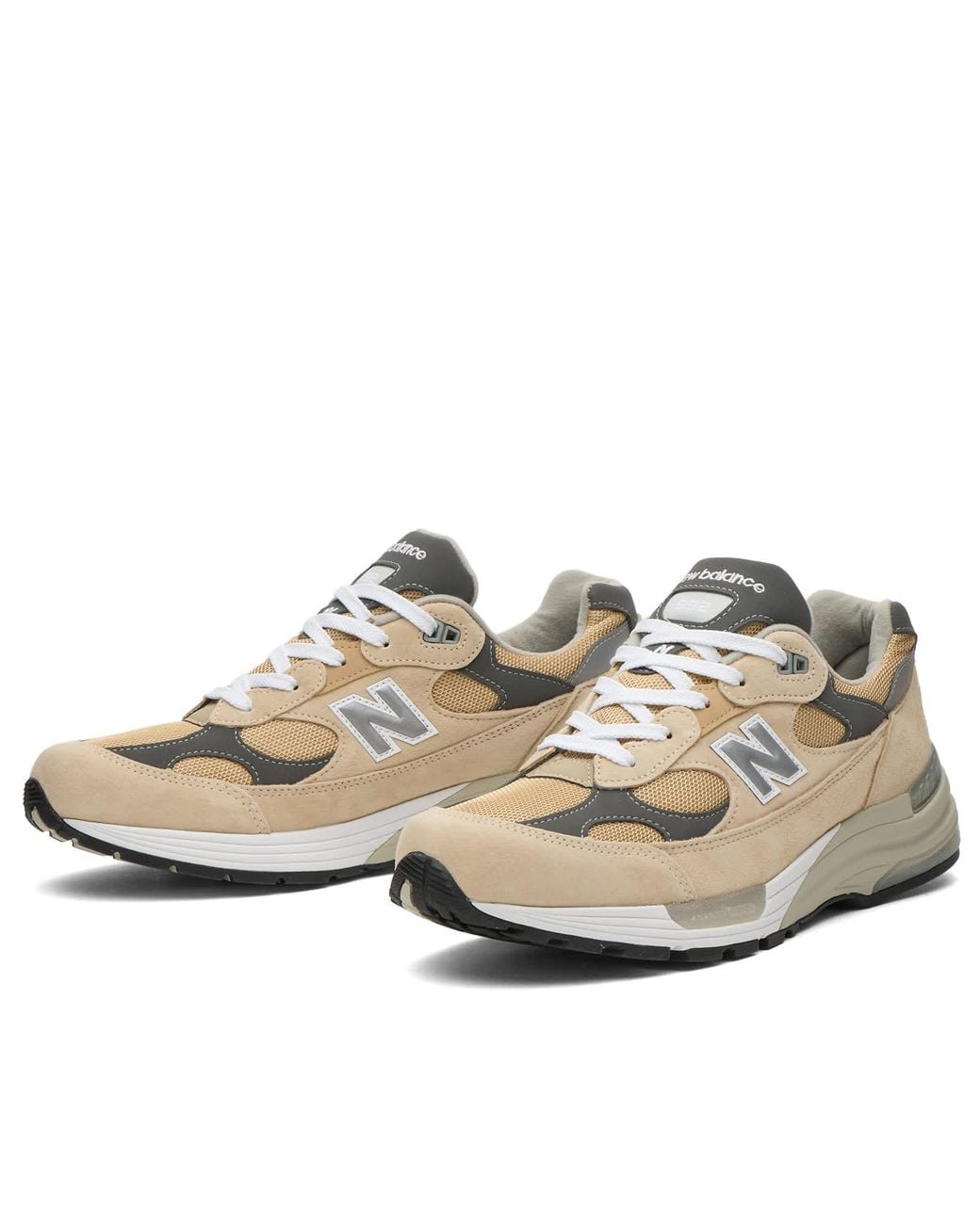 New Balance 992 Sneakers in Metallic for Men | Lyst