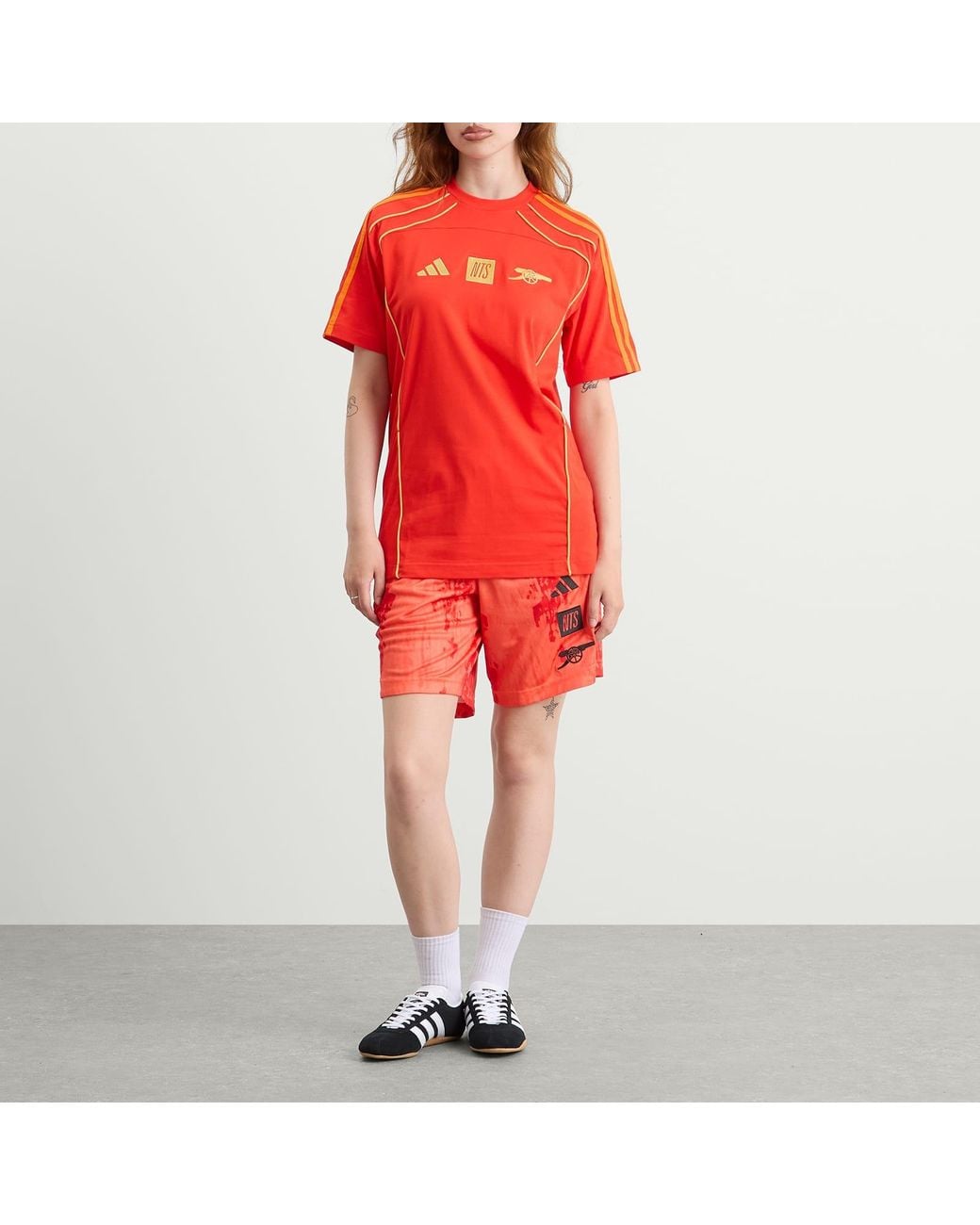Adidas Red Arsenal Fc Nts Ubp Shorts