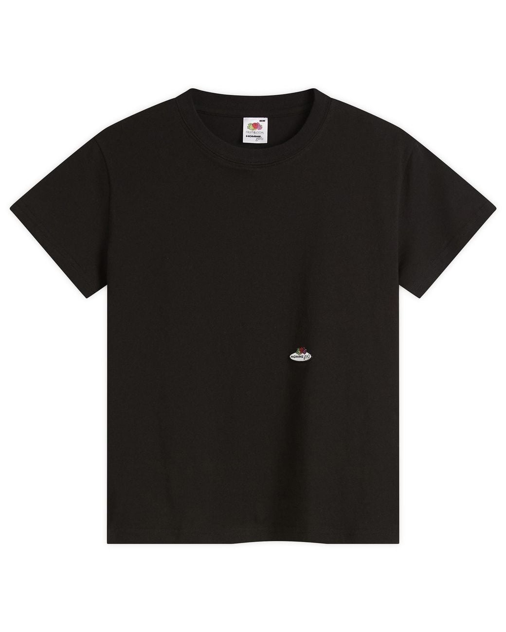 HOMMEGIRLS White X Fruit Of The Loom Classic T-Shirt