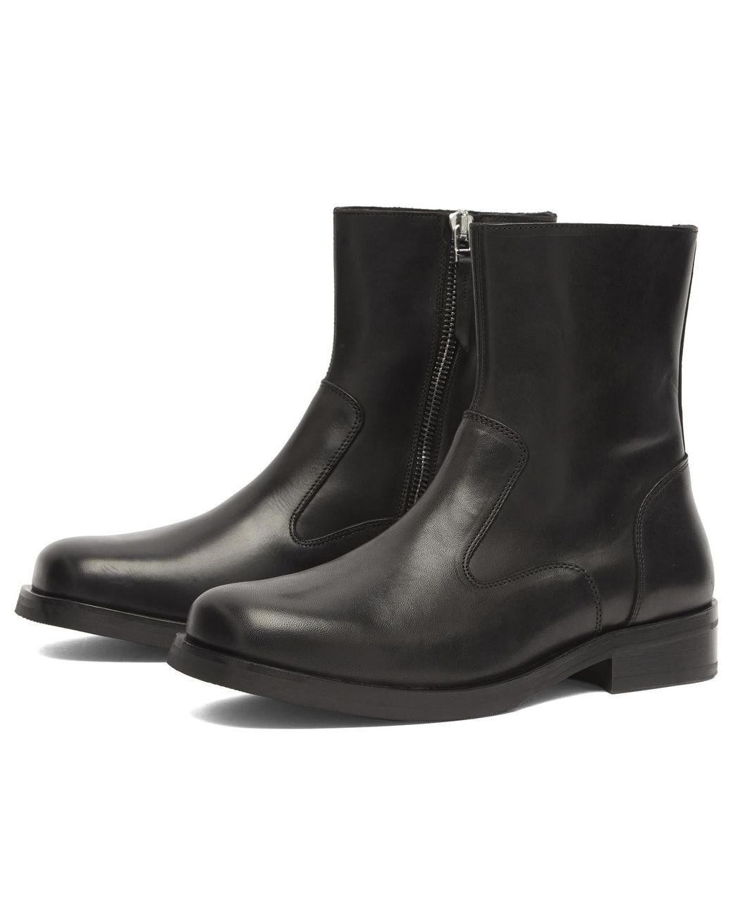 Ronning Black Zip Boot for men