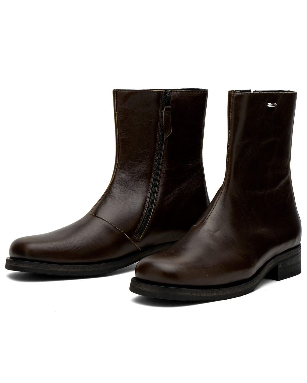 Our Legacy Black Leather Camion Boot for men
