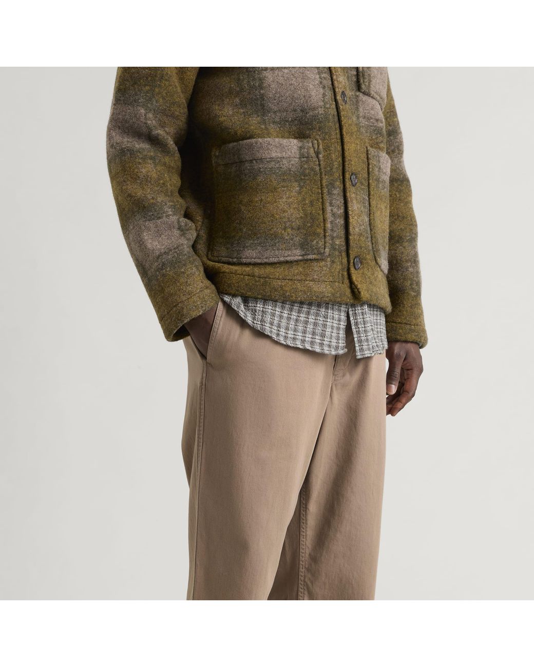 Norse Projects Natural Trysil Regular Organic Stretch Twill Trouser for men