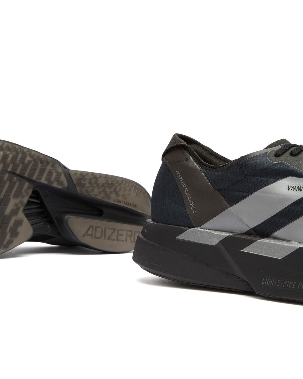 Adidas Black Adizero Adios Pro 4 Sneakers for men