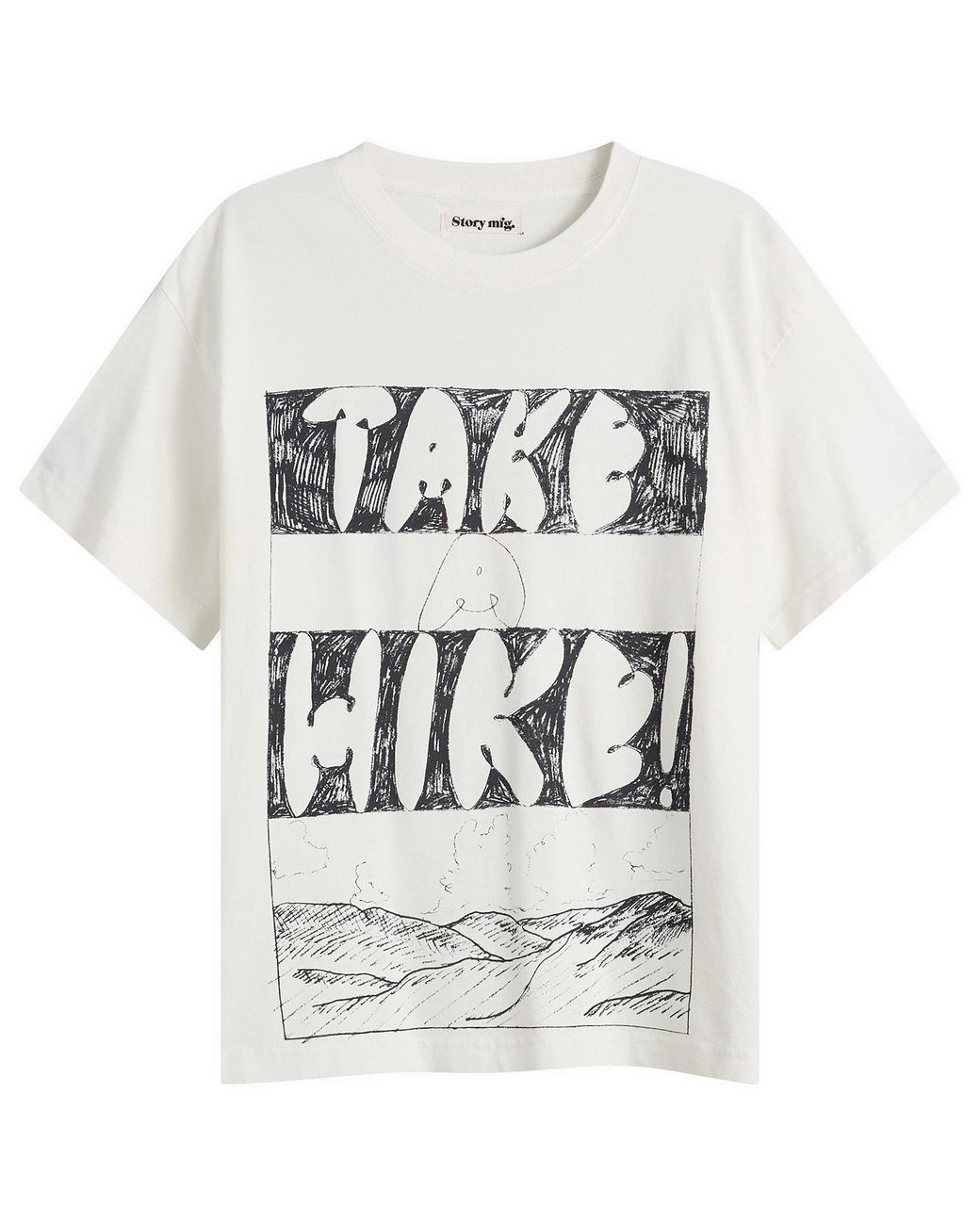 STORY mfg. White Grateful T-Shirt