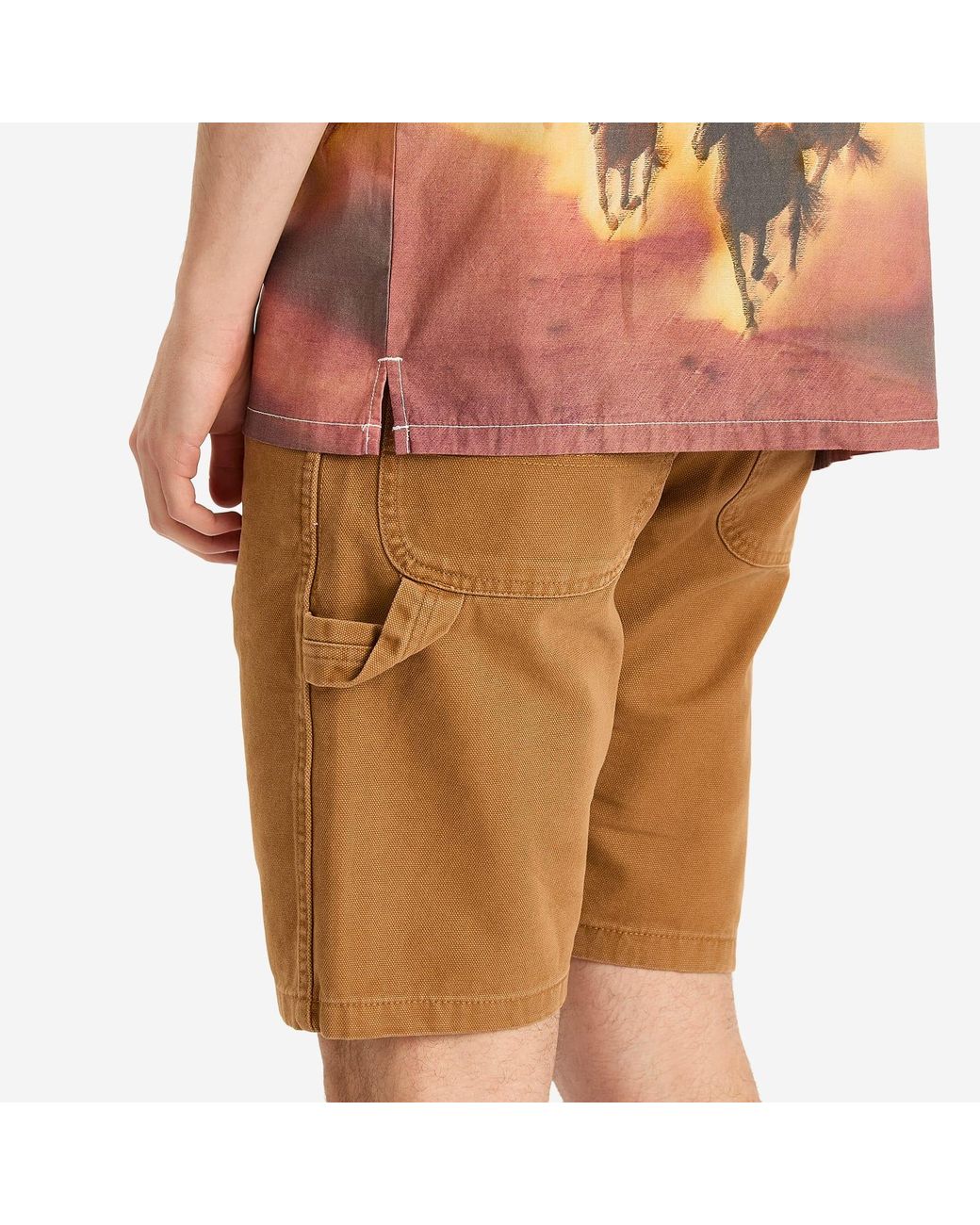 Dickies Brown Duck Carpenter Shorts for men