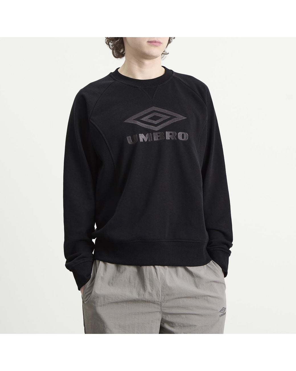 Umbro Black Iconic Sweat for men