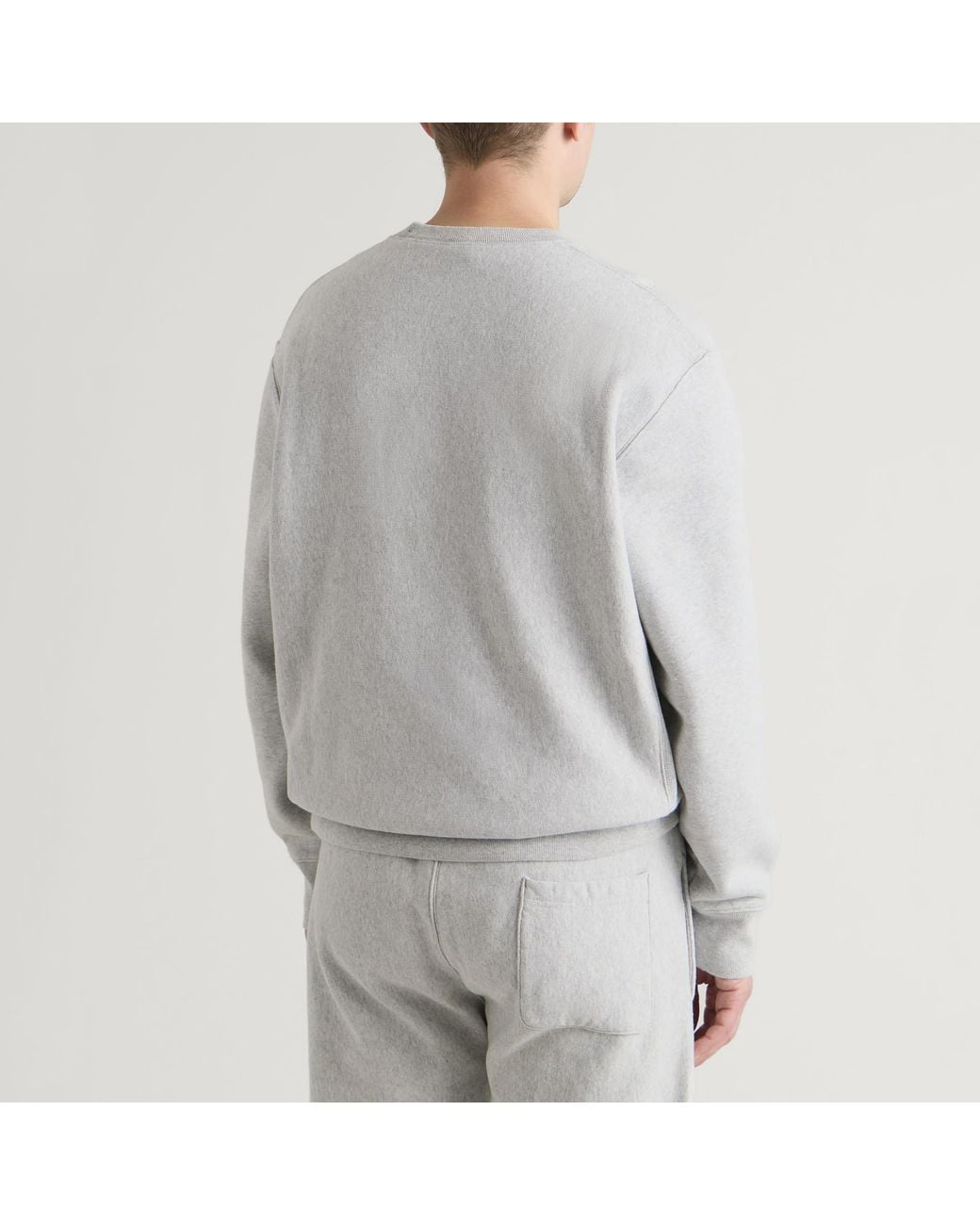 Champion Gray Reverse Weave Relaxed Sweatshirt for men