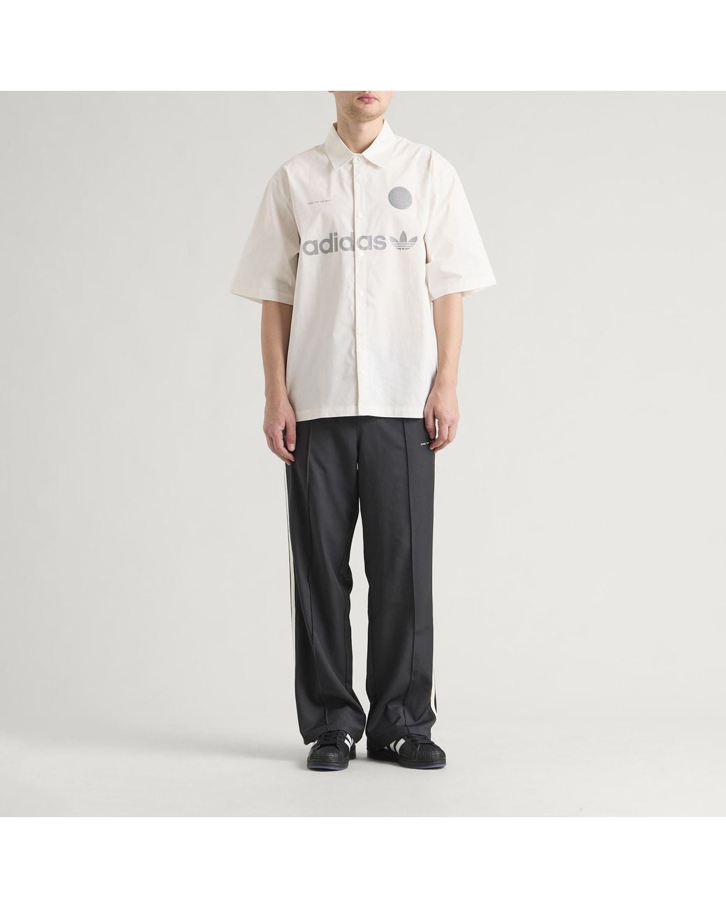 Adidas White X Song For The Mute Adi008 Short Sleeve Shirt