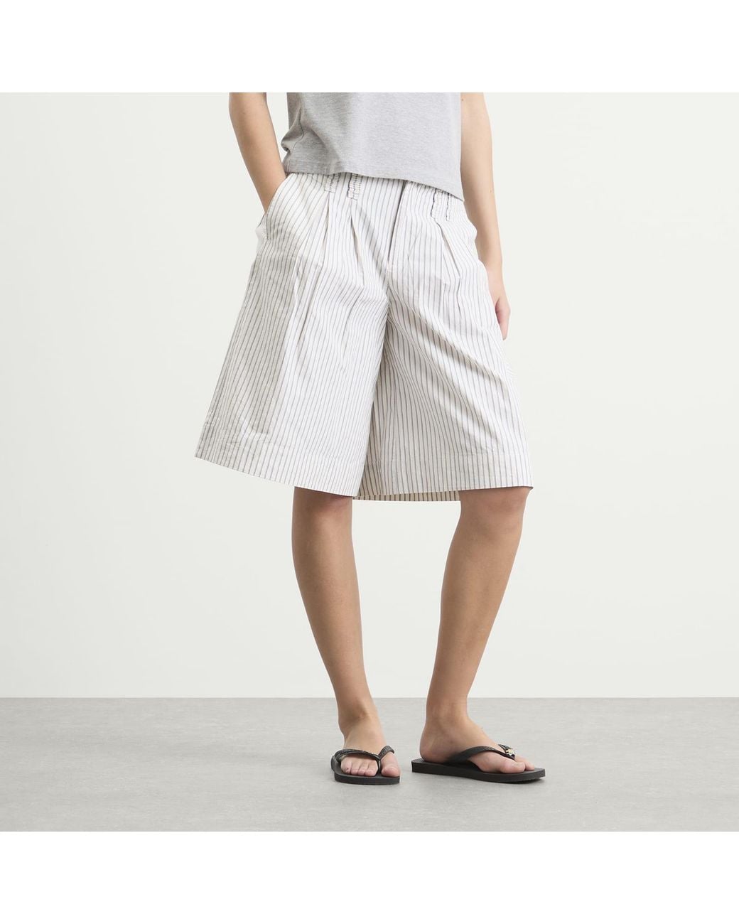 Damson Madder White Ambrosia Shorts