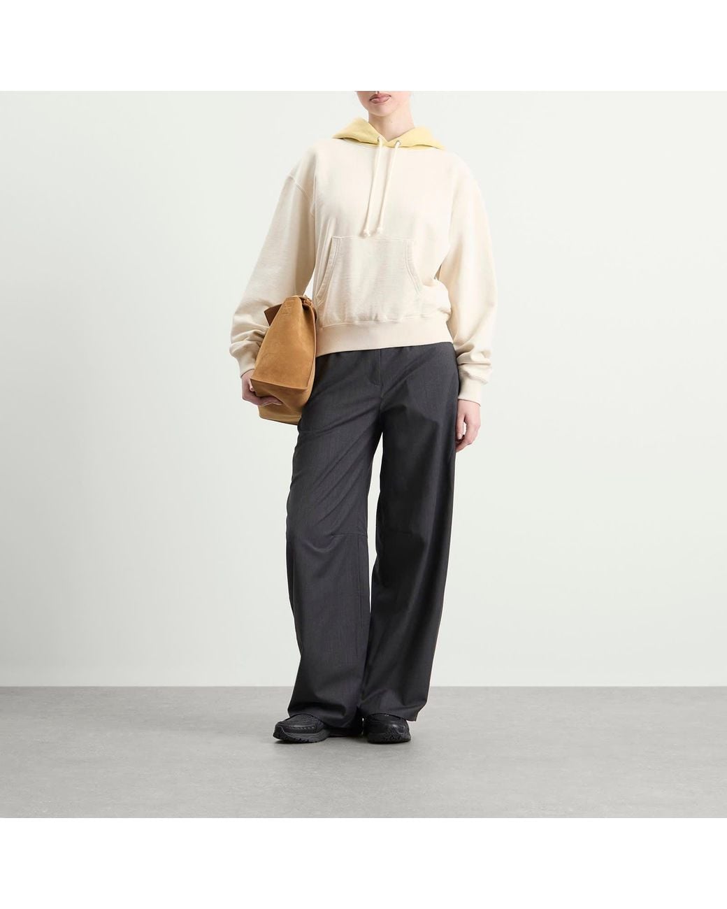 Auralee White Bd Sweat Parka