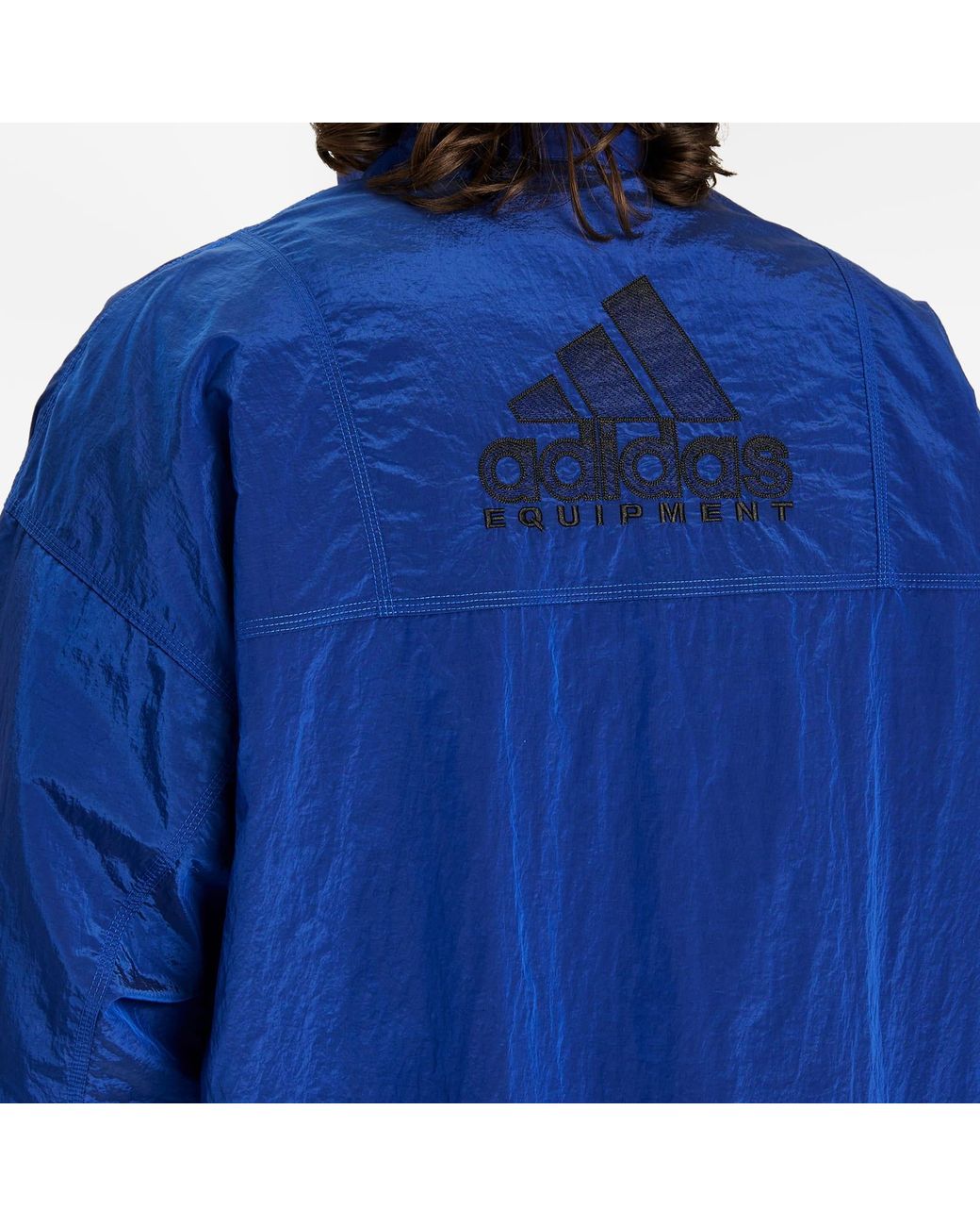 adidas Eqt Track Top in Blue for Men | Lyst