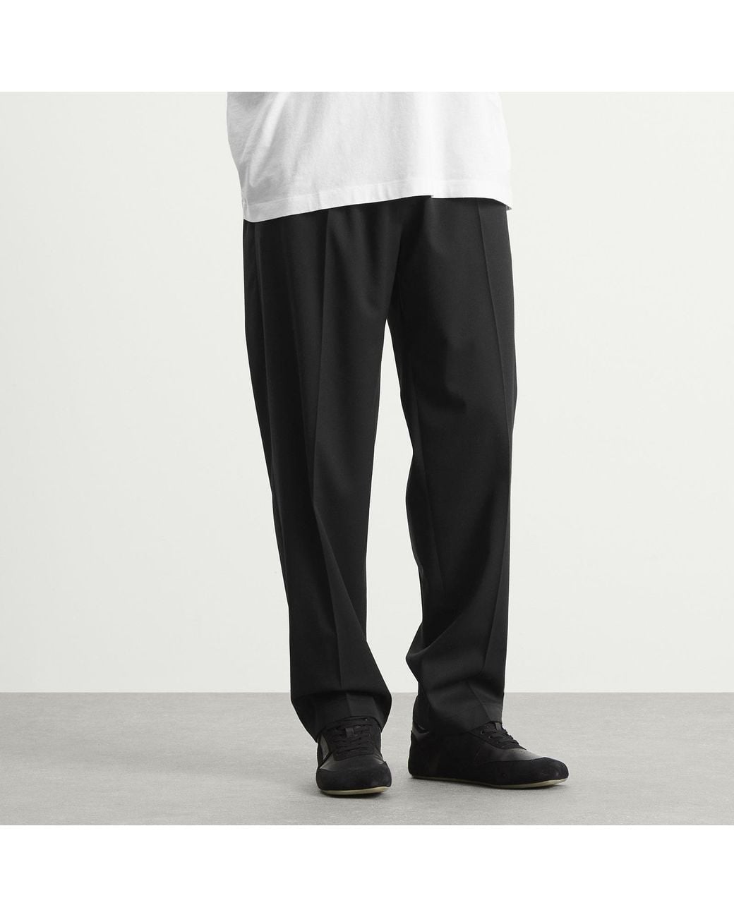 Maison Margiela Gray Tailored Wool Pants for men