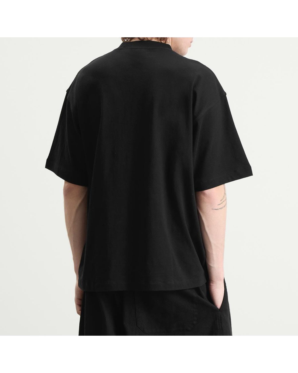 YMC Black Triple T-Shirt for men