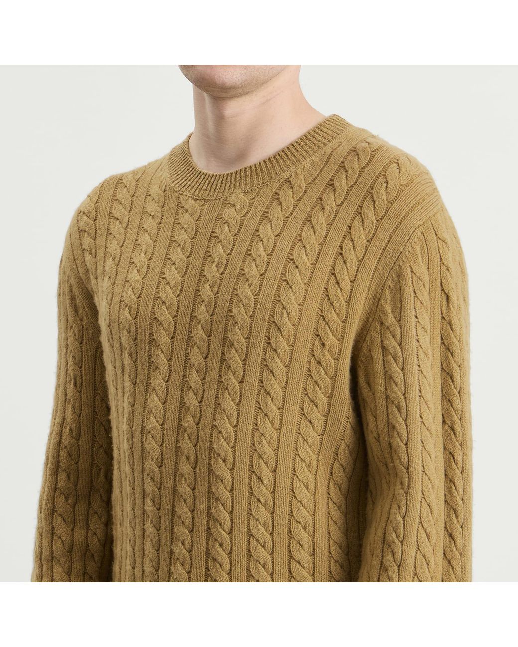 A.P.C. Green Stendhal Pullover for men