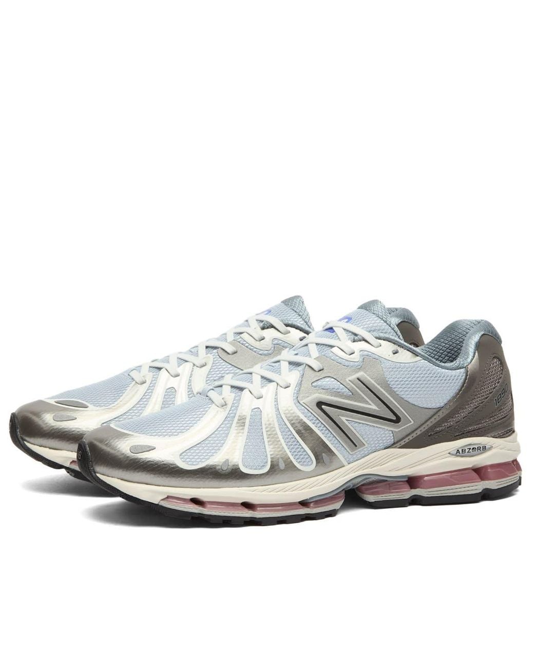 New Balance White Abzorb 1890 Sneaker