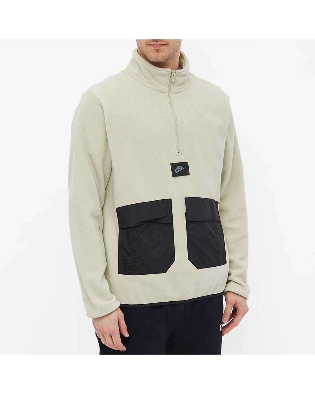 Nike Utility Polar Fleece Half Zip Sweat for Men | Lyst