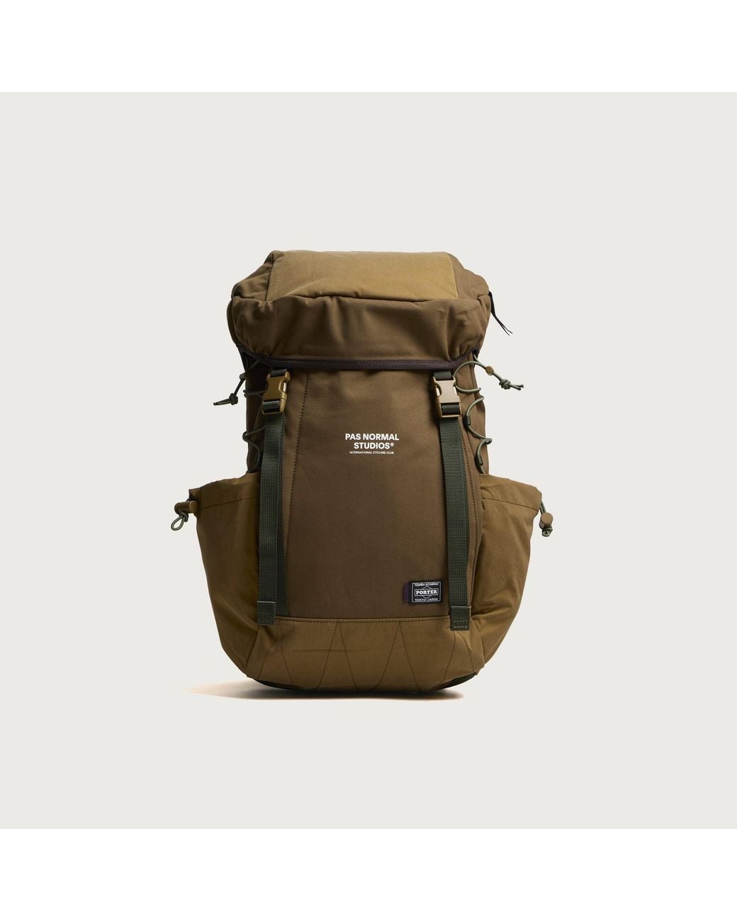 Pas Normal Studios Green X Porter Backpack for men