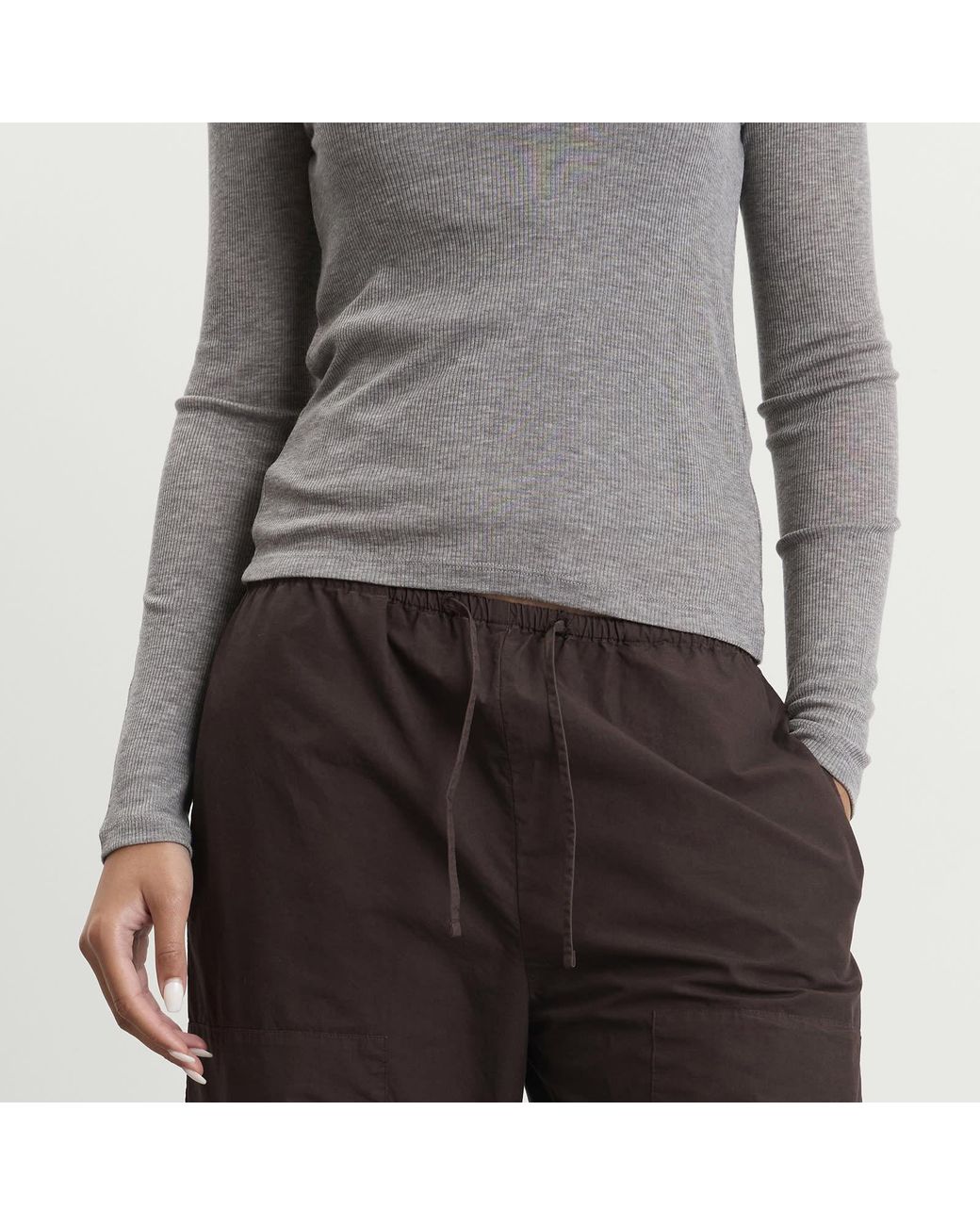 Leset Gray Kyoto Carpenter Pants