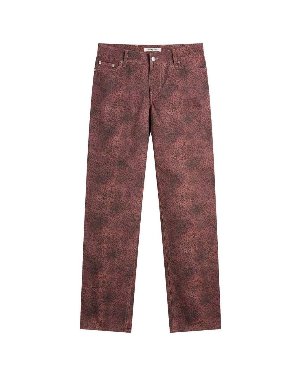 Peachy Den Red Cicely Trouser