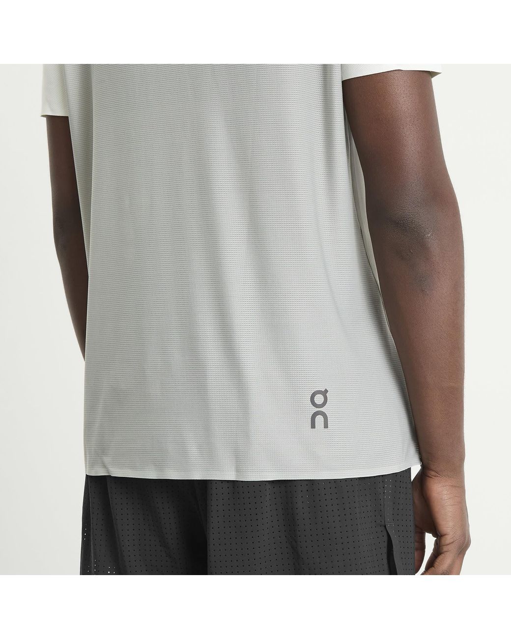 On Shoes White Performance T-Shirt for men