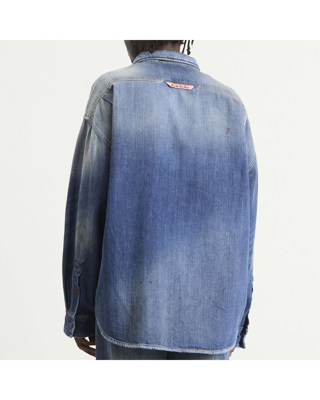 Acne Blue Trafalgar Denim Shirt for men