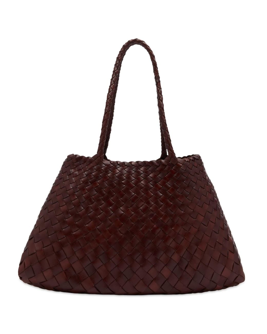 Dragon Diffusion Brown Santa Croce Large Bag