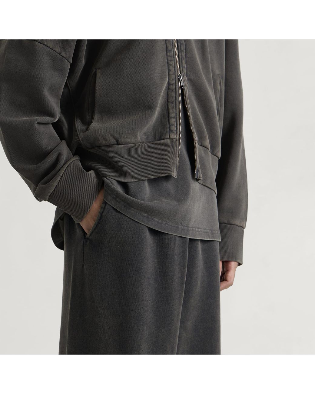 Entire studios Black Full Leg Sweatpant for men