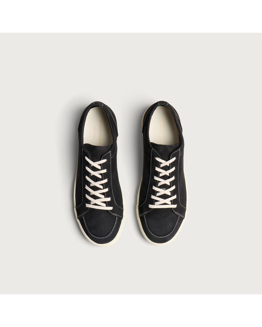 Common Projects Black Skate Nubuck Sneaker for men