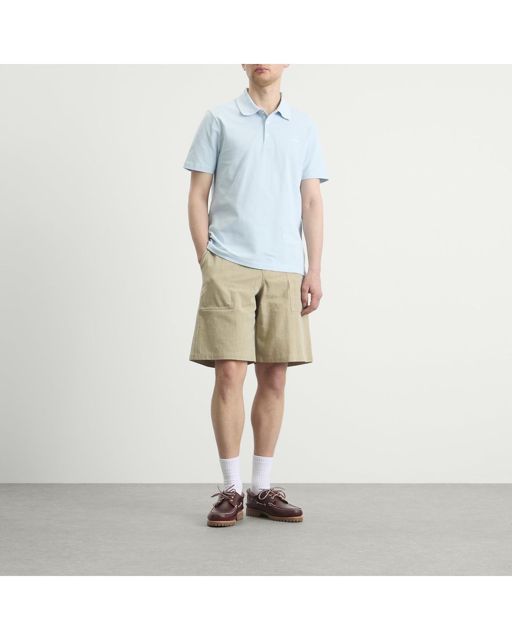 A.P.C. Blue Standard Polo for men