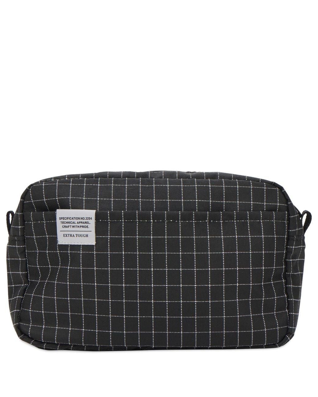 Neighborhood Black Reflective Pouch for men