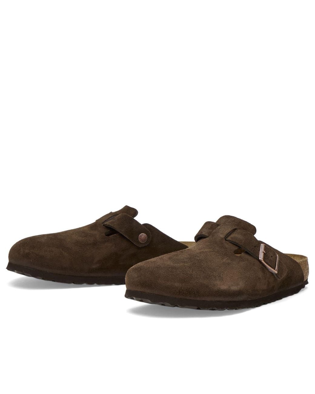 Birkenstock Brown Boston Sfb Clog for men