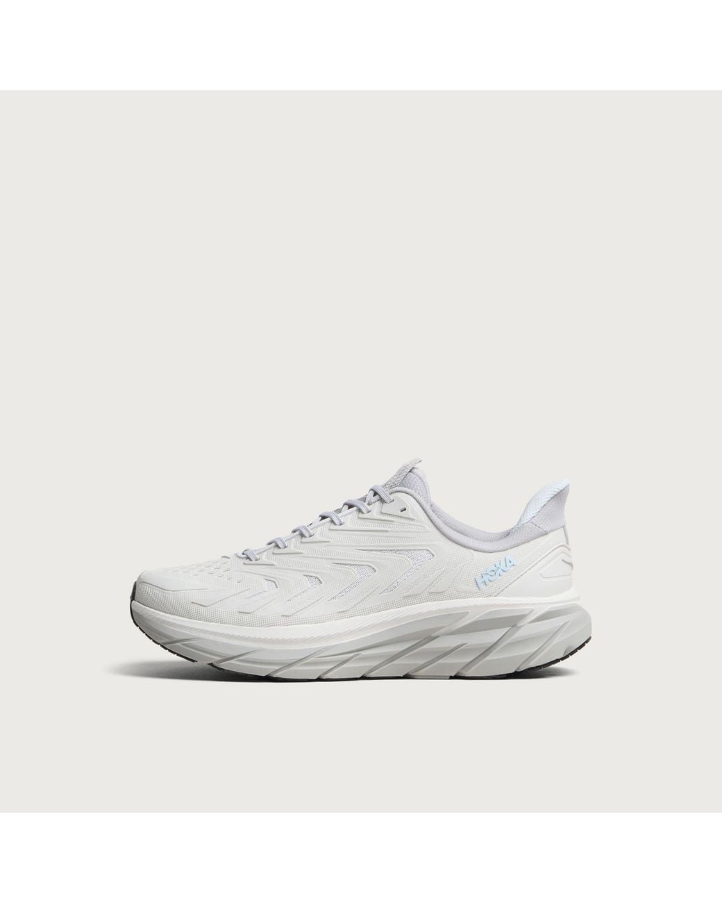 Hoka One One White Clifton Utl Sneaker for men