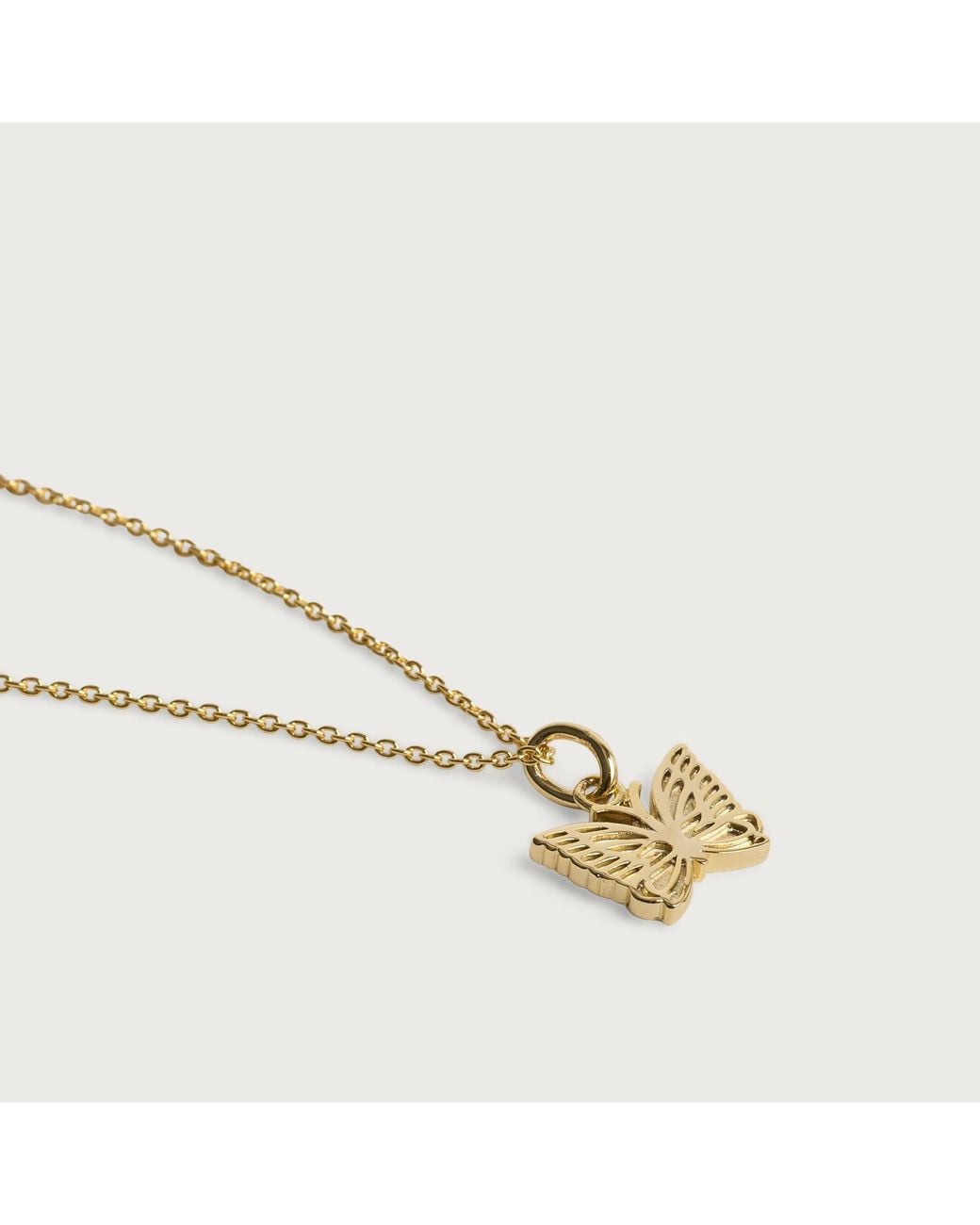Needles Metallic Plate Pendant Necklace for men