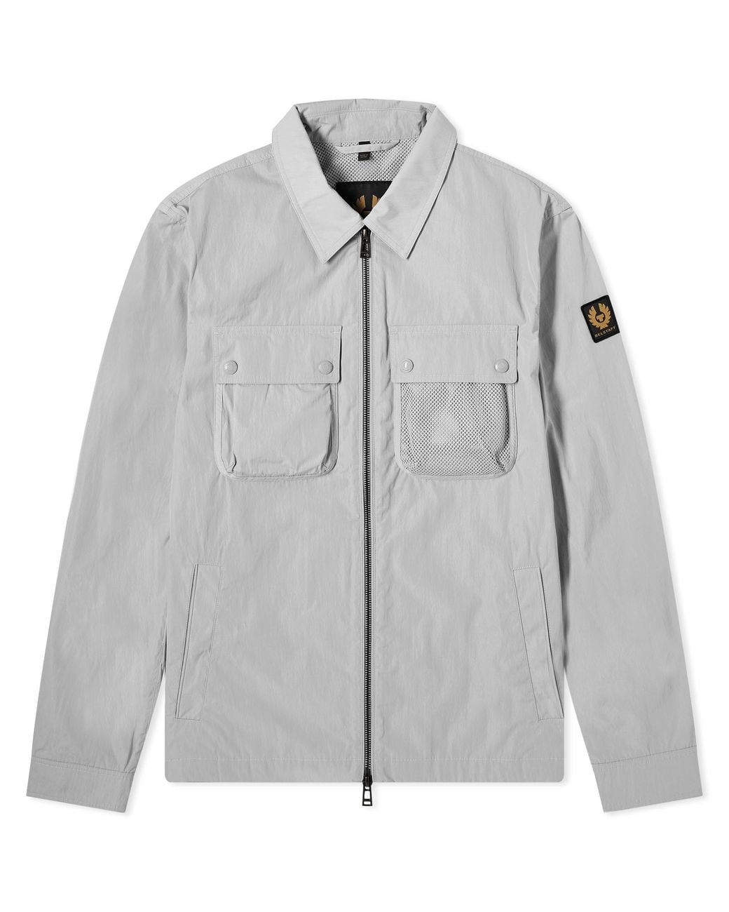 トップス meer. RIPPLE OVERSHIRT gray Belstaff Outline Ripple Shell Overshirt in Gray for Men | Lyst