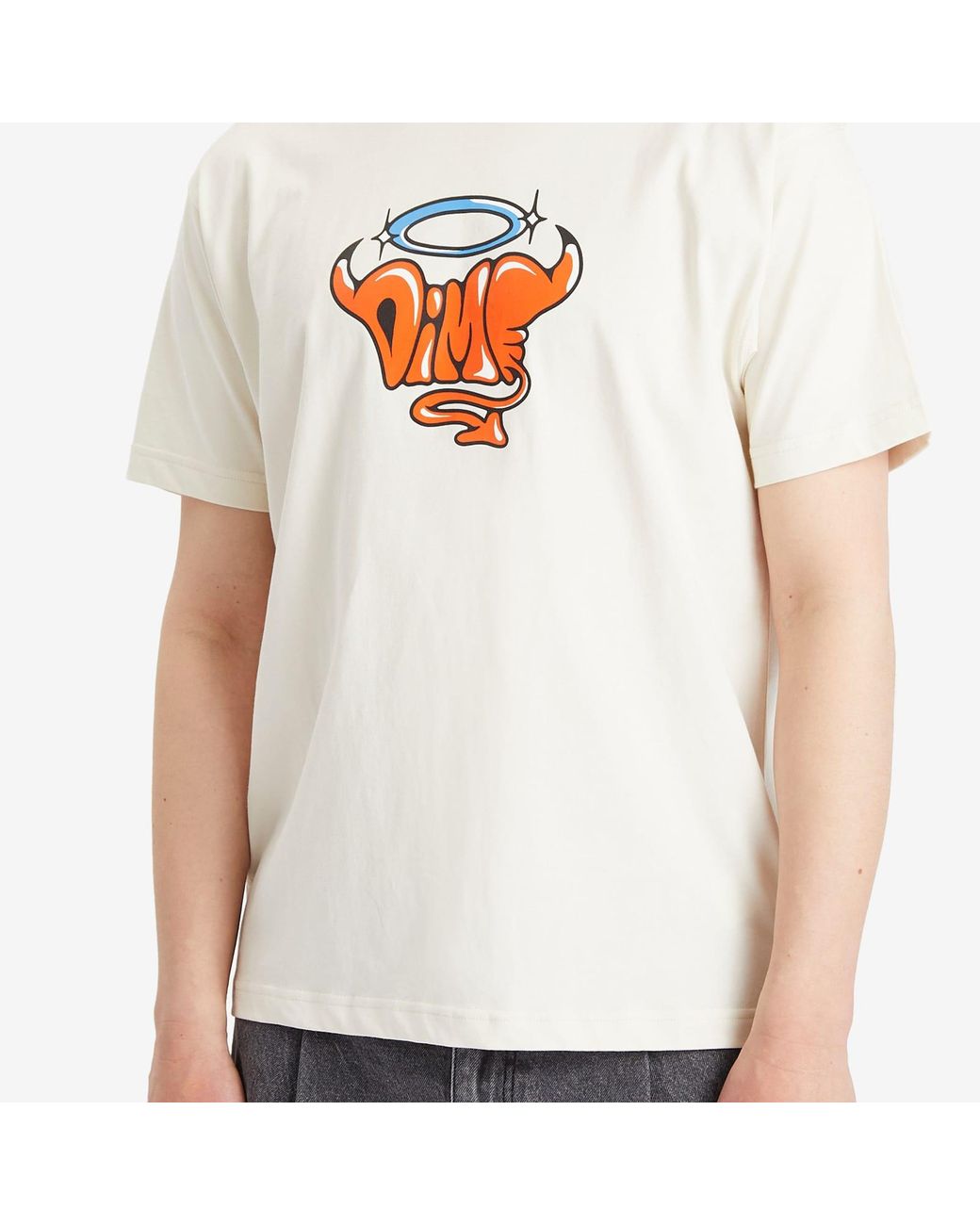 Dime Purgatory T-Shirt in White for Men | Lyst
