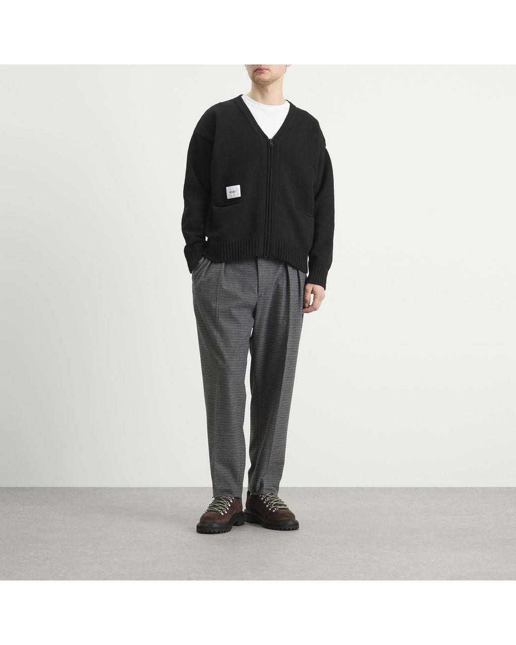 WTAPS Palmer Zip Cardigan in Black for Men | Lyst UK