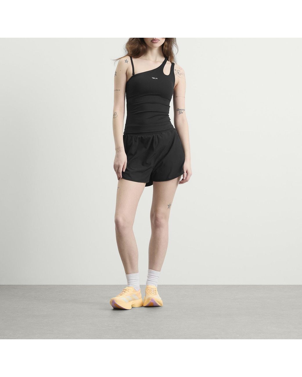Tala Black Skinluxe Asymmetrical Vest
