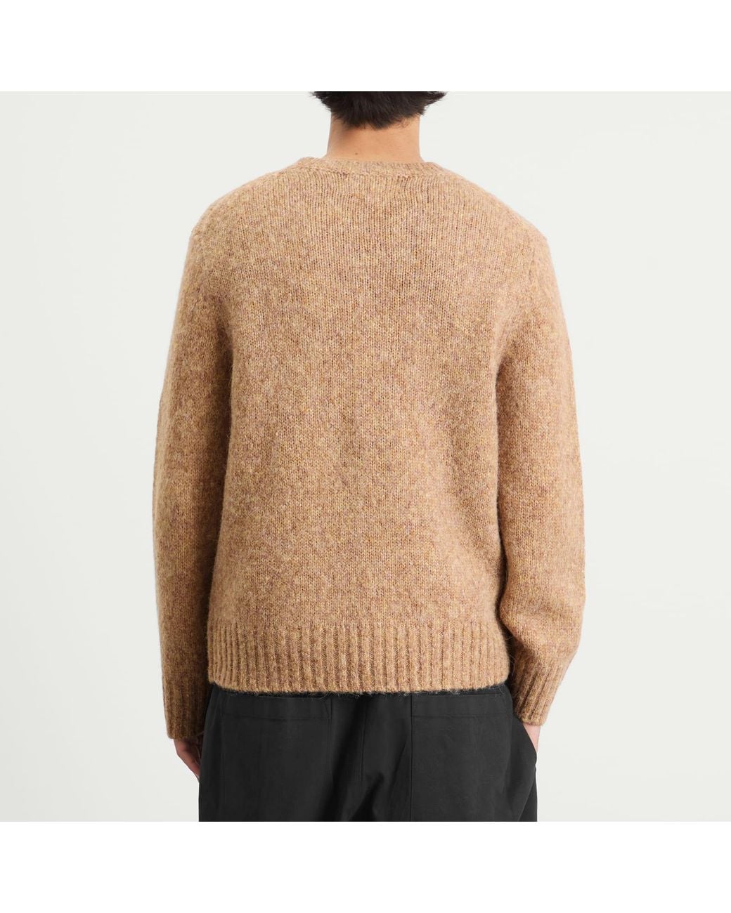 Corridor NYC Brown Alpaca Crewneck for men