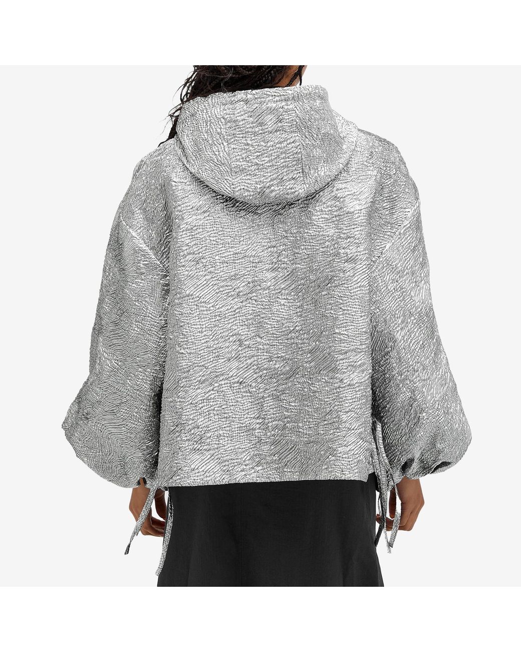 Cecilie Bahnsen Orion Jacket in Gray | Lyst