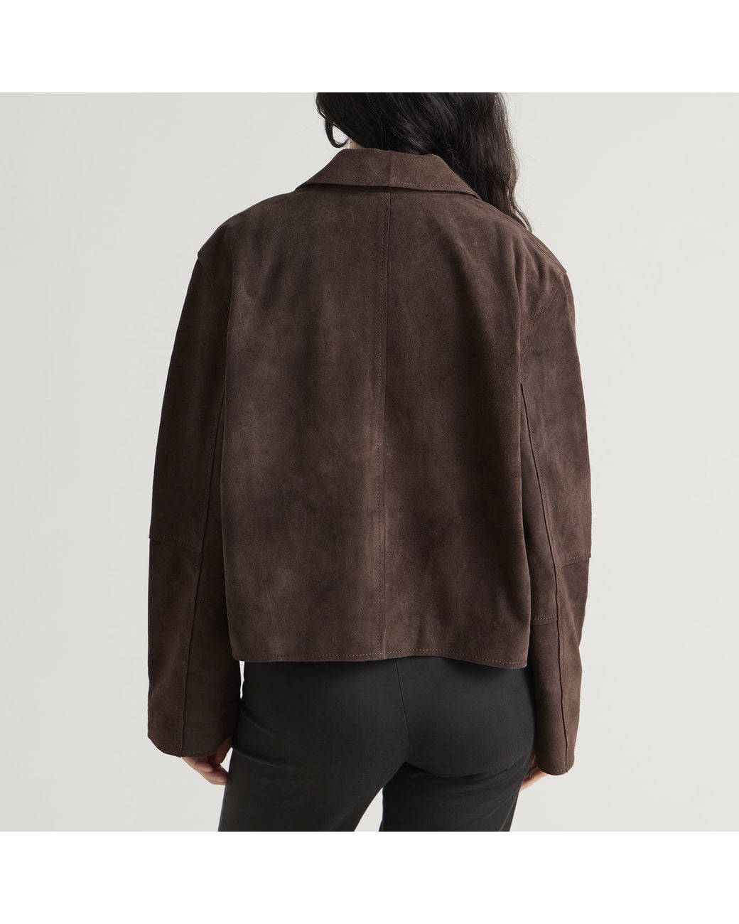 Samsøe & Samsøe Brown Salylo Suede Jacket