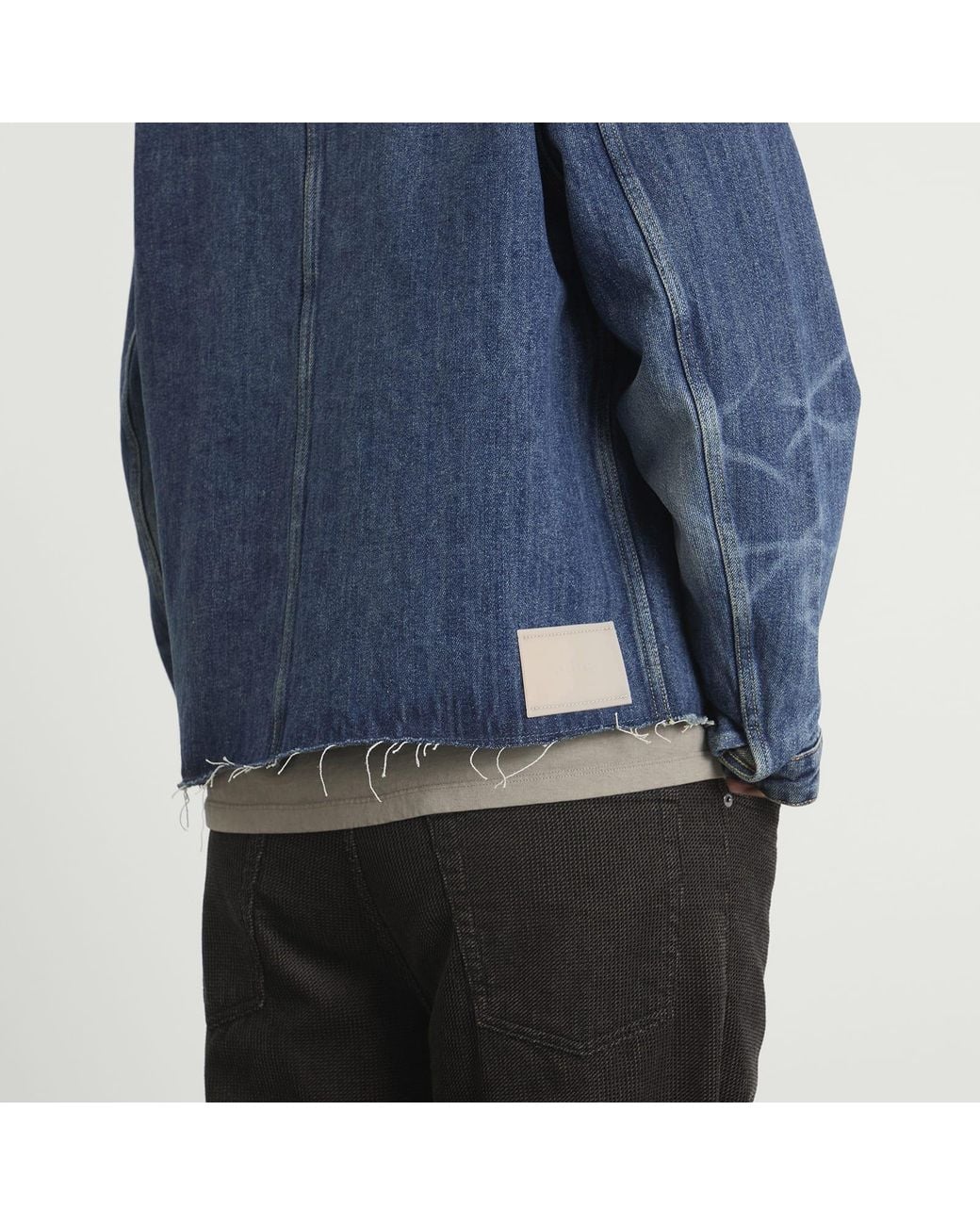 Our Legacy Blue Cut Rebirth Denim Jacket for men