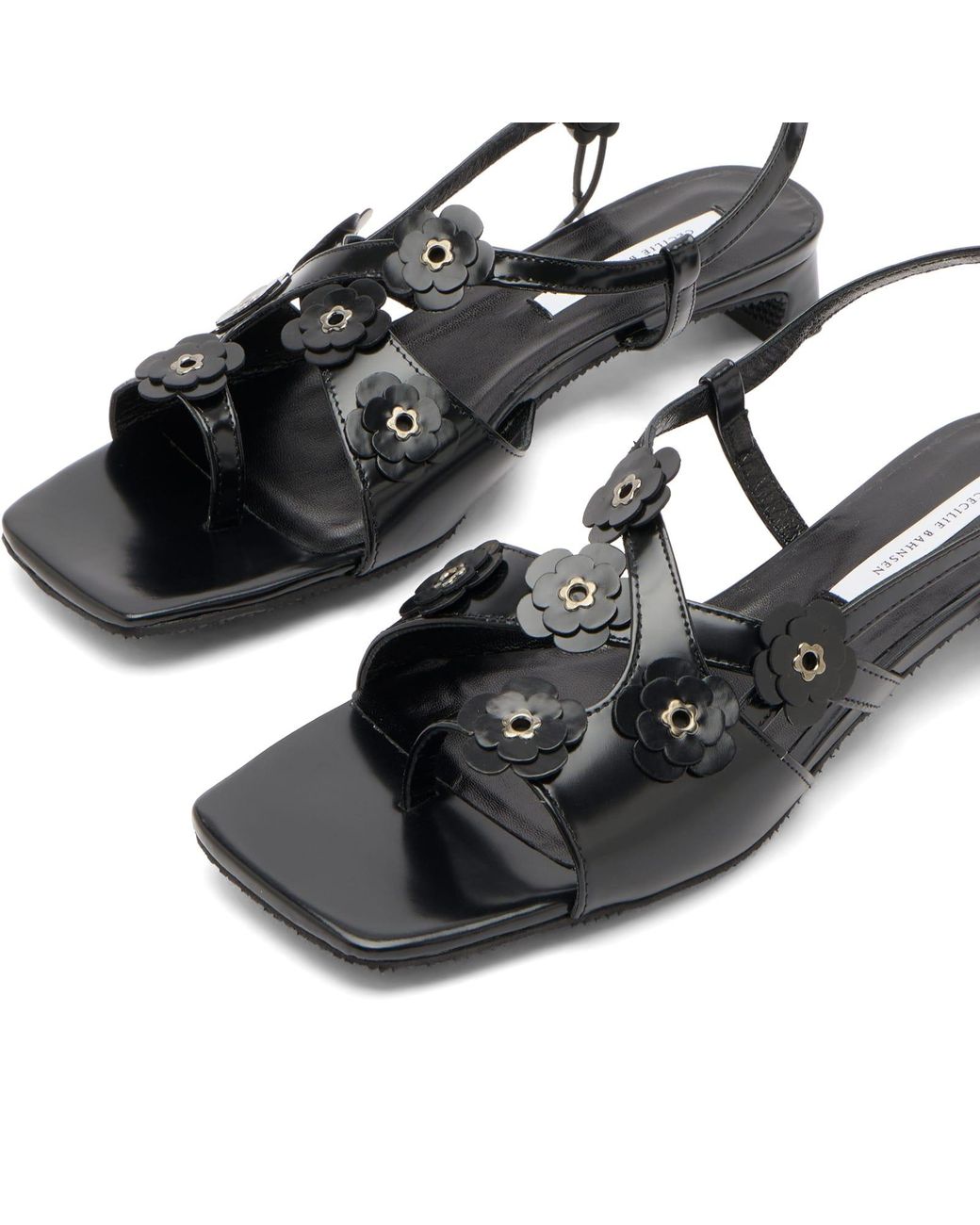 CECILIE BAHNSEN Black Arna Sandals