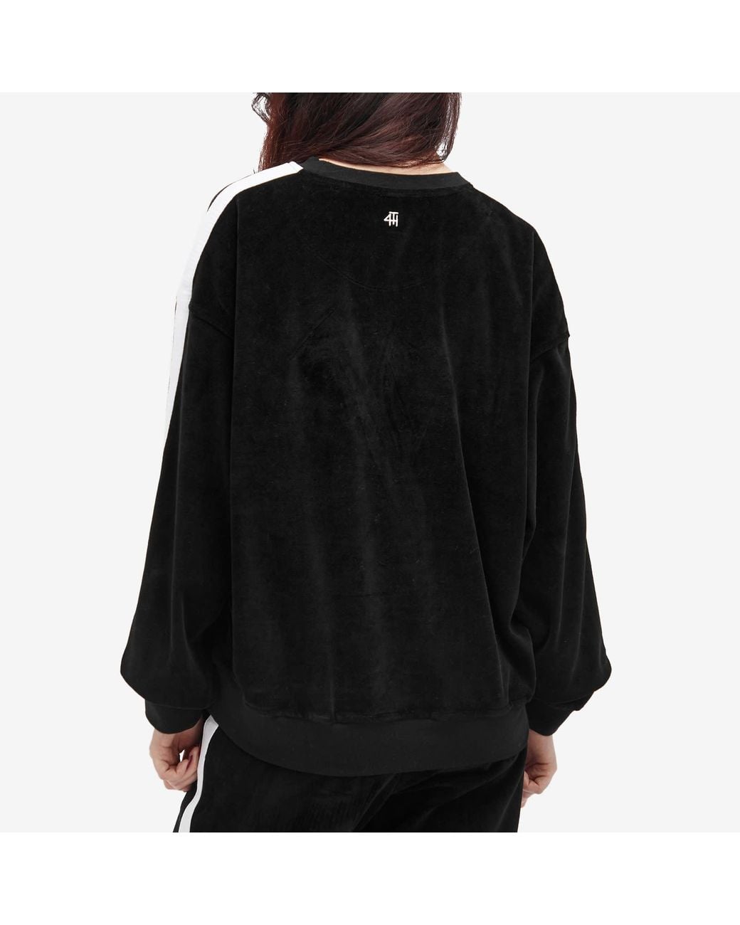 4th & Reckless Black Cadie Velour Sweatshirt