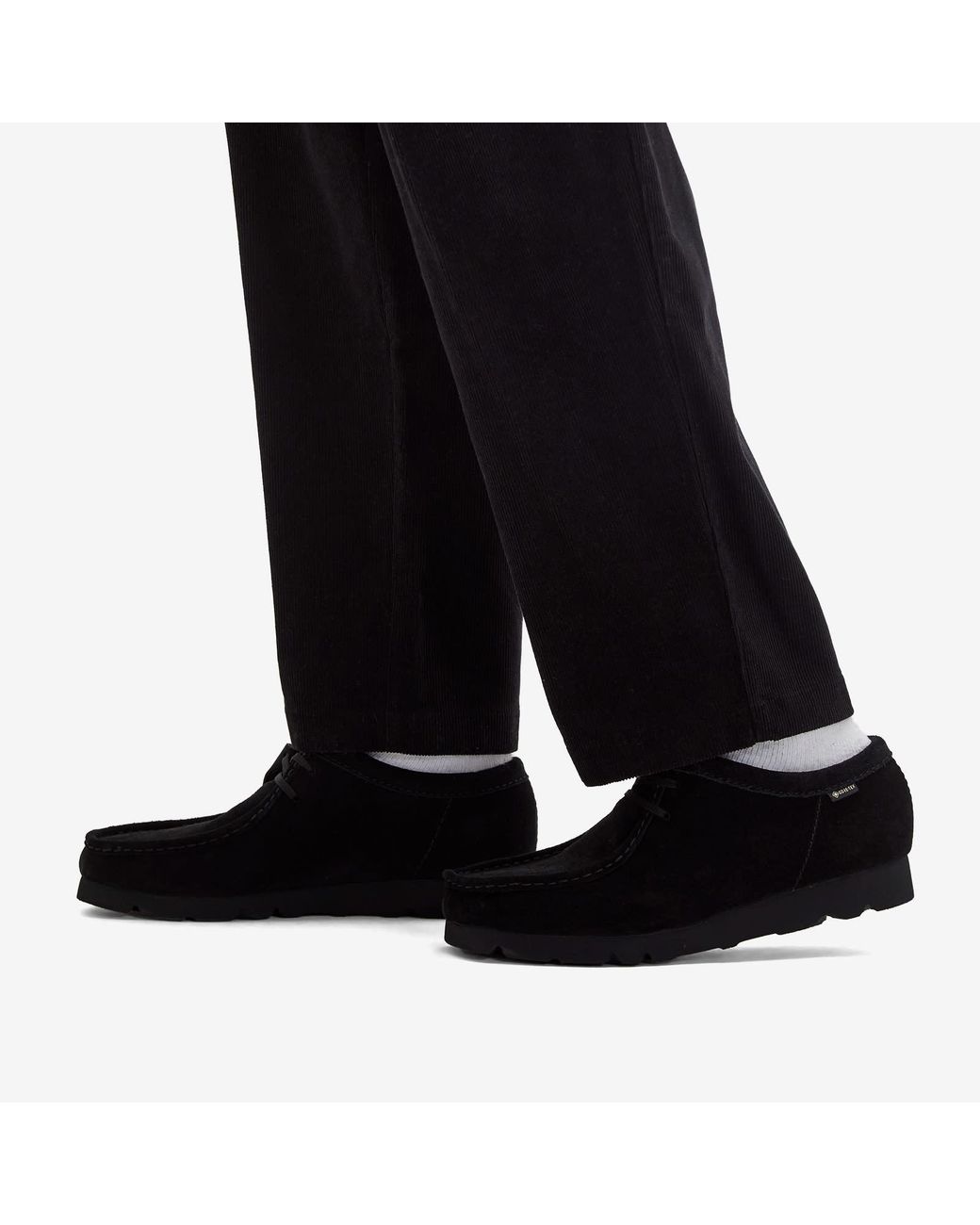 靴 Clarks Wallabee GORE-TEX \"Black Suede\" Clarks Originals - Wallabee Gore-Tex Black Suede – 108WAREHOUSE